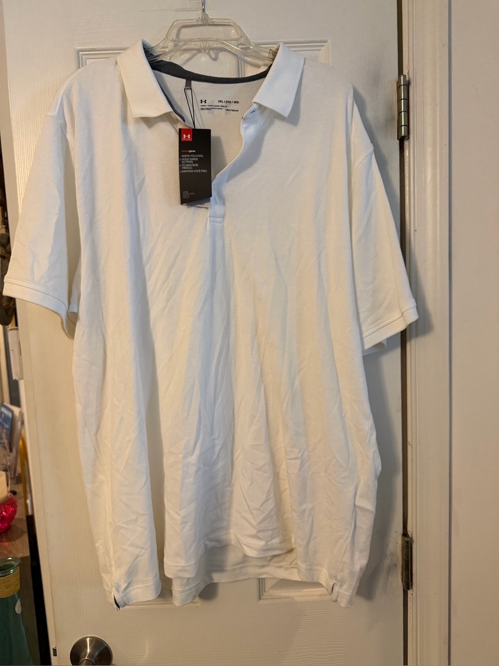 Under Armour Men’s White Polo Shirt